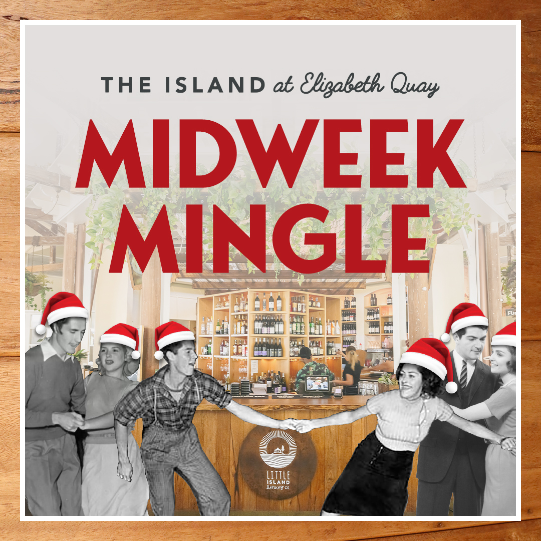 Midweek Mingle at The Island - Christmas function packages in Perth